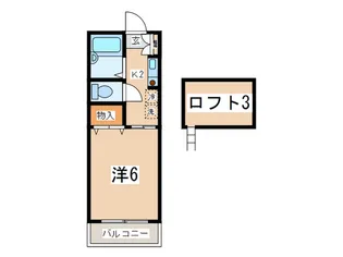 エイトハウス【2階】の間取り