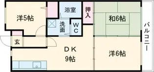 兵庫県加古川市別府町石町【マンション】の間取り