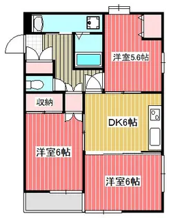 ロイヤルハウス【3階】の間取り