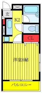 ホテイヤビル【2階】の間取り