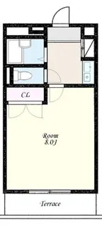 A・R・I (エー・アール・アイ)【1階】の間取り