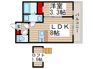 Best Stage南区辻8丁目IV【3階】の間取り