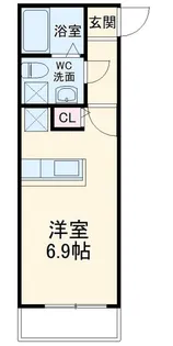 ランドフォレスト宿河原【1階】の間取り