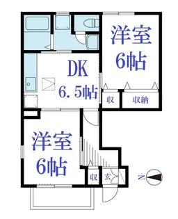 ドルフィン21【1階】の間取り