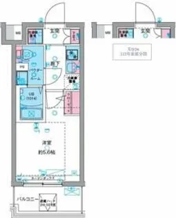 GENOVIA天王台【4階】の間取り