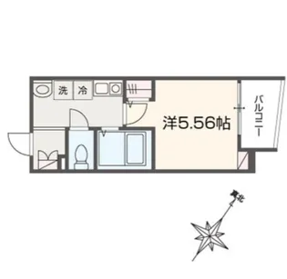埼玉県上尾市仲町2【アパート】の間取り