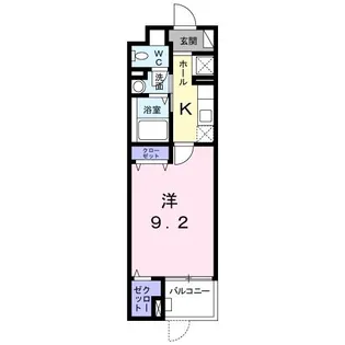 東京都日野市新井3【マンション】の間取り
