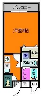 BIG ONE【2階】の間取り