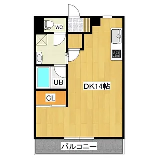 コーポカワハラ【2階】の間取り
