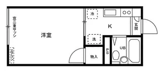 ファミーユ中丸【1階】の間取り