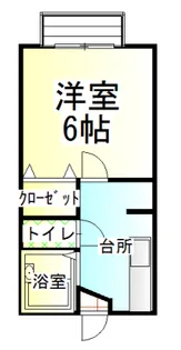 茨城県牛久市ひたち野東1【アパート】の間取り