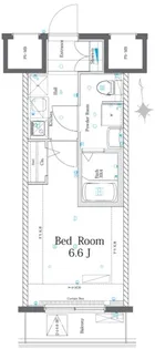 AZEST西川口【7階】の間取り