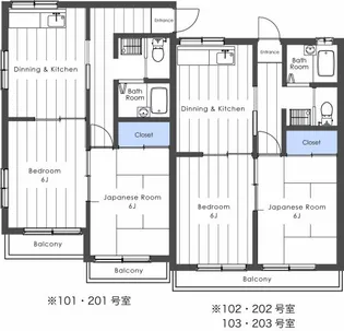 コーポ松山【2階】の間取り