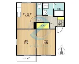 東京都江戸川区西瑞江3【アパート】の間取り