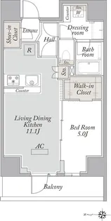 東京都台東区浅草7【マンション】の間取り