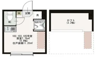 win crest【1階】の間取り