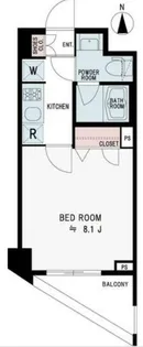 メイクスデザイン高田馬場【3階】の間取り