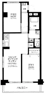 東京都練馬区桜台3【マンション】の間取り