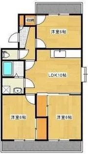 グリーンレジデンス【2階】の間取り