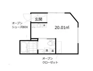 MYTHOS MACHIYA【1階】の間取り