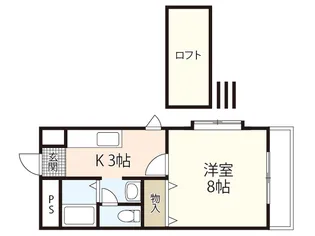 ピアチェーレ【3階】の間取り