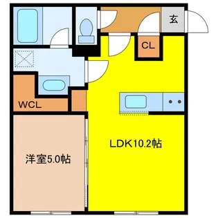 北海道千歳市春日町1【マンション】の間取り