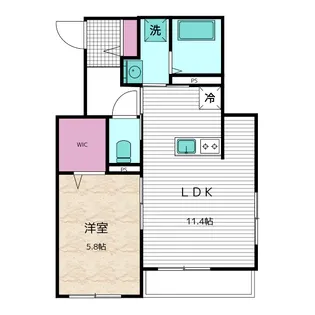 Maison du Bonheur【2階】の間取り