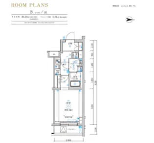 REGOLITH板橋本町【1階】の間取り