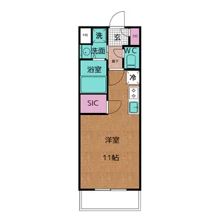 Ceres Daimon【2階】の間取り