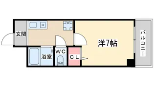 メゾンルミエール【1階】の間取り