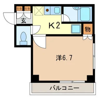 埼玉県川口市芝新町【マンション】の間取り