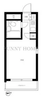 東京都杉並区浜田山3【マンション】の間取り