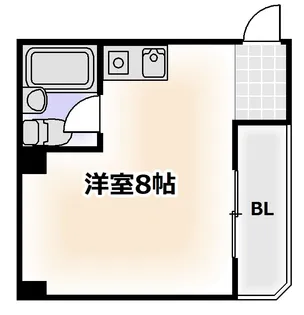 タカラハイツ敷津【2階】の間取り
