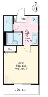 ラ・クロシェット本駒込【3階】の間取り