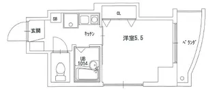 ウエルス東駒形【9階】の間取り