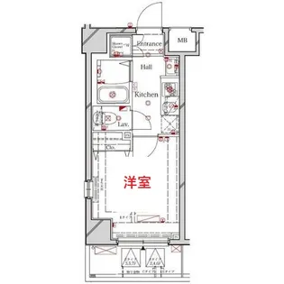 東京都品川区勝島1【マンション】の間取り