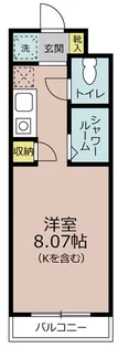 N.S.ZEAL東別院中駒ビル【9階】の間取り