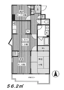 ラフォーレK【4階】の間取り
