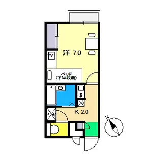 ディアコート【2階】の間取り