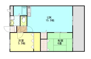 ジャスミン【1階】の間取り