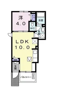フォルトナ【1階】の間取り