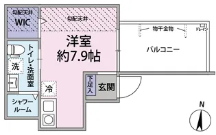 Kanon新高円寺【3階】の間取り