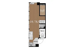 Maison Ivy Place【4階】の間取り