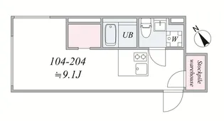 trias547【2階】の間取り
