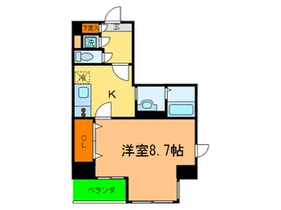 ベルジェ東陽町【1階】の間取り