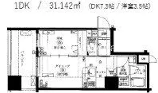 ZOOM横浜SQUARE【9階】の間取り
