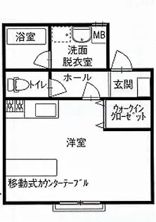 DIイール【1階】の間取り