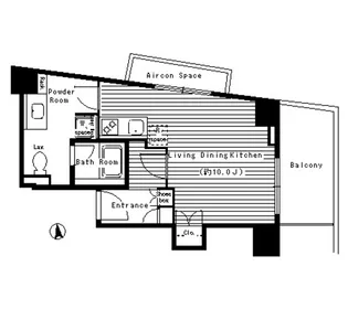 レガーロ西早稲田【4階】の間取り