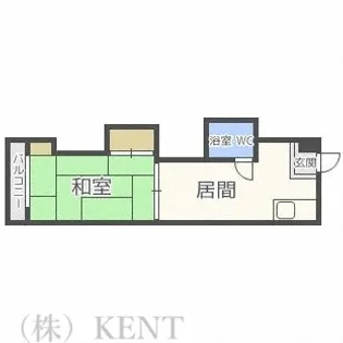 メゾン16【4階】の間取り