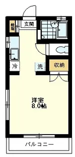ベルハイム【1階】の間取り